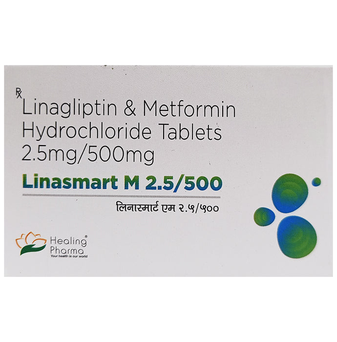Linasmart M 2.5/500 Tablet - Classic Derma