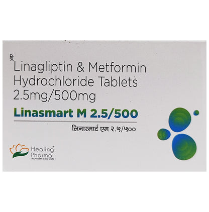Linasmart M 2.5/500 Tablet - Classic Derma