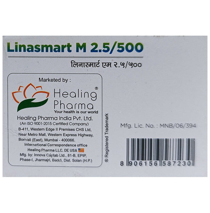 Linasmart M 2.5/500 Tablet