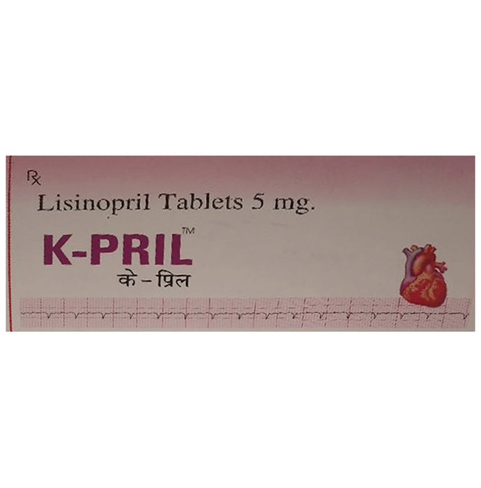 K Pril 5mg Tablet - Classic Derma