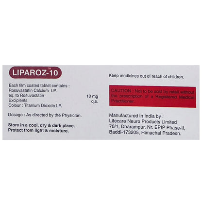Liparoz 10 Tablet