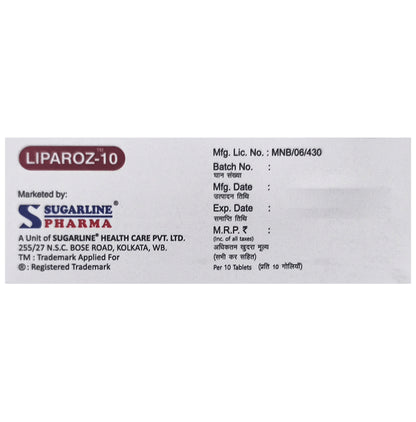 Liparoz 10 Tablet