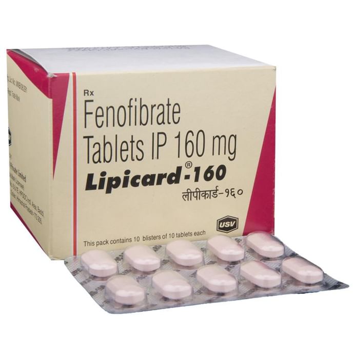 Lipicard 160 Tablet - Classic Derma