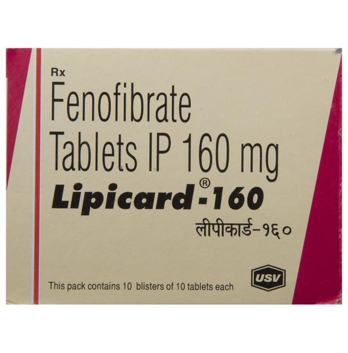Lipicard 160 Tablet