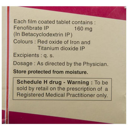 Lipicard 160 Tablet