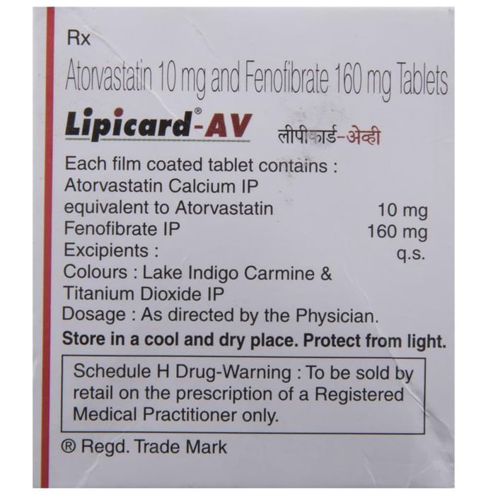Lipicard-AV Tablet