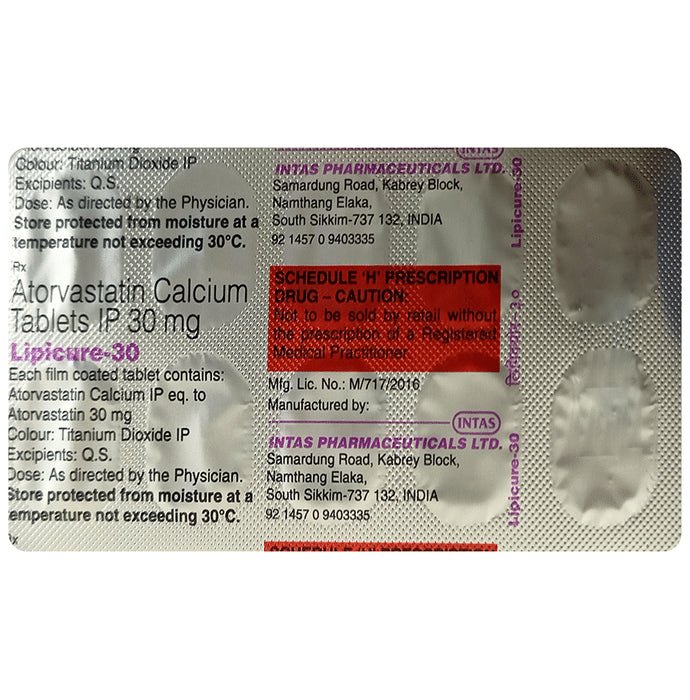 Lipicure 30 Tablet