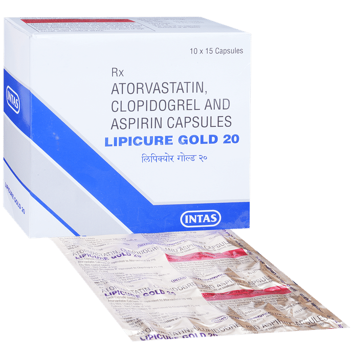 Lipicure Gold 20 Capsule - Classic Derma