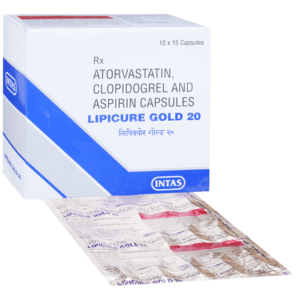 Lipicure Gold 20 Capsule - Classic Derma
