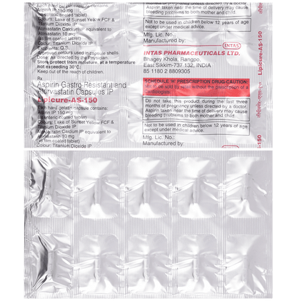 Lipicure-AS 150 Capsule - Classic Derma
