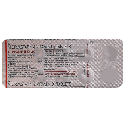 Lipicure-D 20 Tablet
