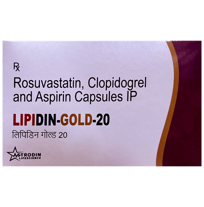 Lipidin-Gold 20 Capsule - Classic Derma