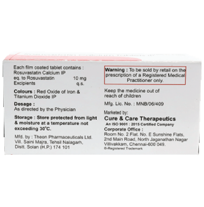 Lipidlow 10 Tablet