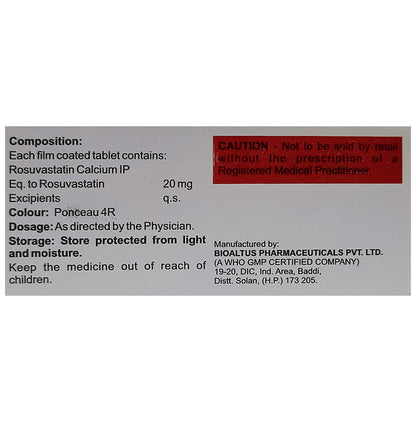 Lipihit OD 20 Tablet