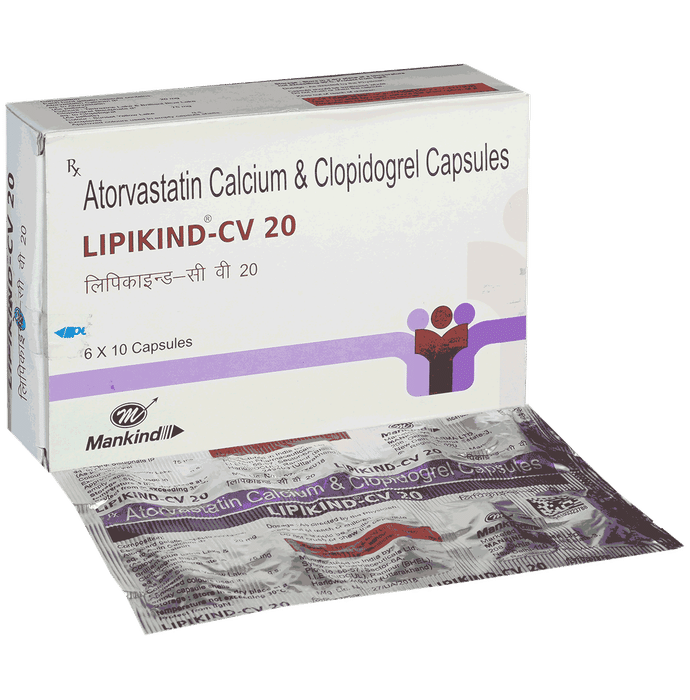 Lipikind CV 20 Capsule - Classic Derma