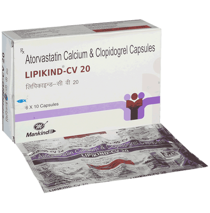 Lipikind CV 20 Capsule - Classic Derma