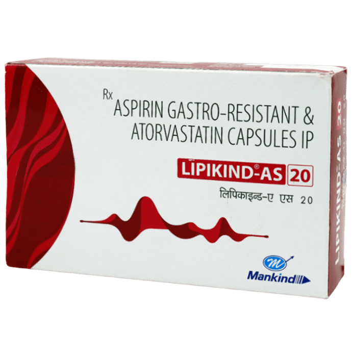 Lipikind-AS 20 Capsule - Classic Derma