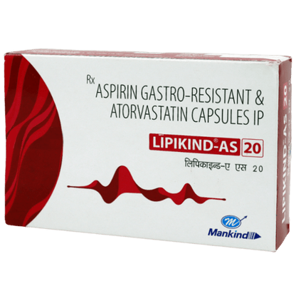 Lipikind-AS 20 Capsule - Classic Derma