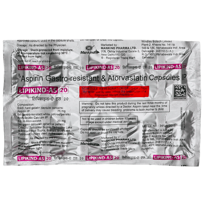 Lipikind-AS 20 Capsule