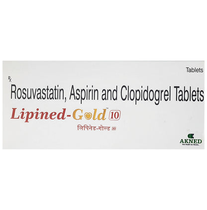 Lipined-Gold 10 Tablet - Classic Derma