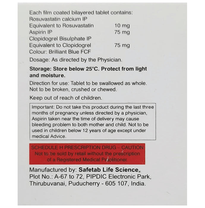 Lipined-Gold 10 Tablet