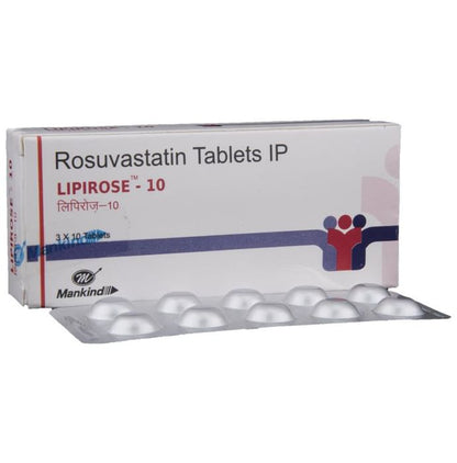 Lipirose 10 Tablet - Classic Derma