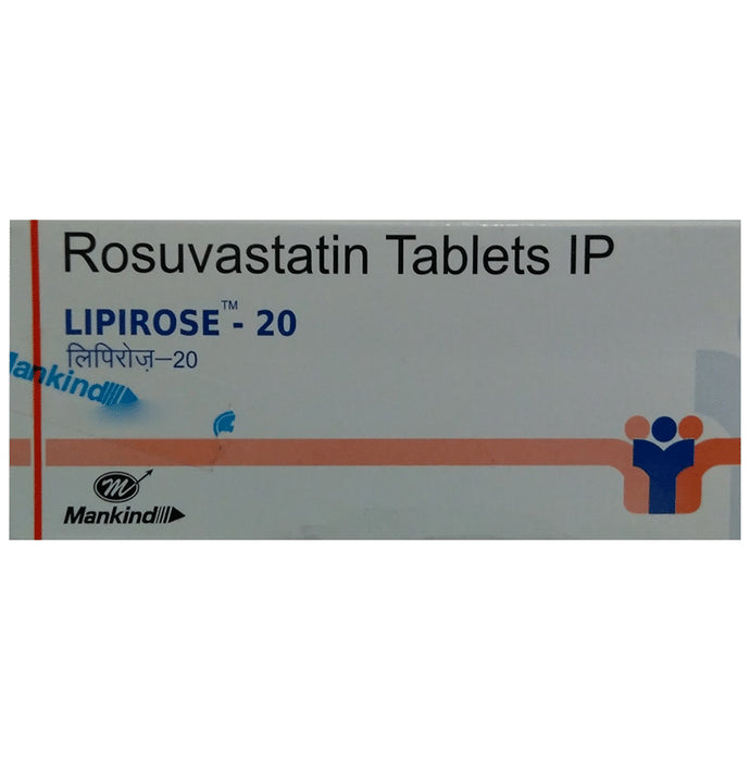 Lipirose 20 Tablet - Classic Derma