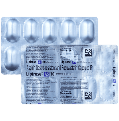 Lipirose-AS 10 Capsule - Classic Derma