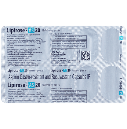 Lipirose-AS 20 Capsule