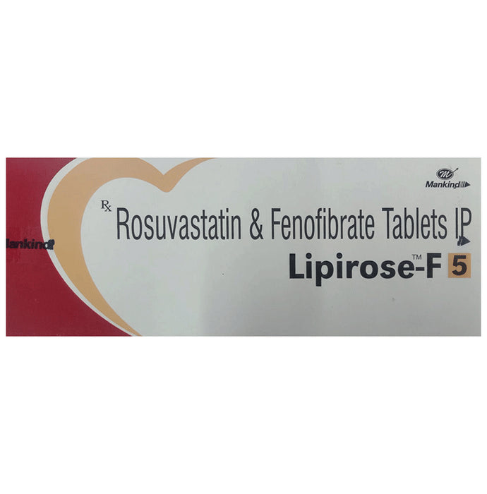 Lipirose-F 5 Tablet - Classic Derma