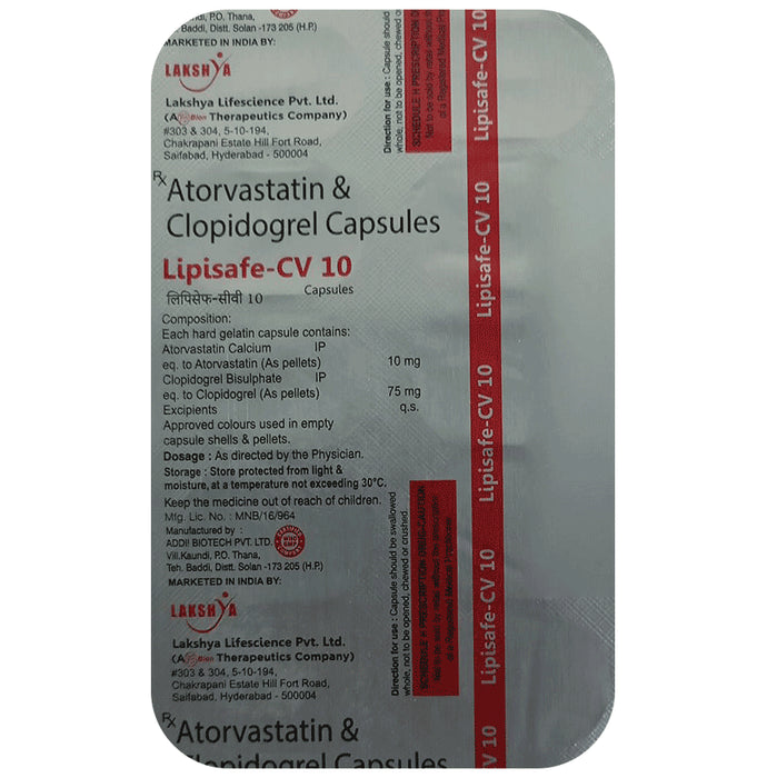 Lipisafe CV 10 Capsule
