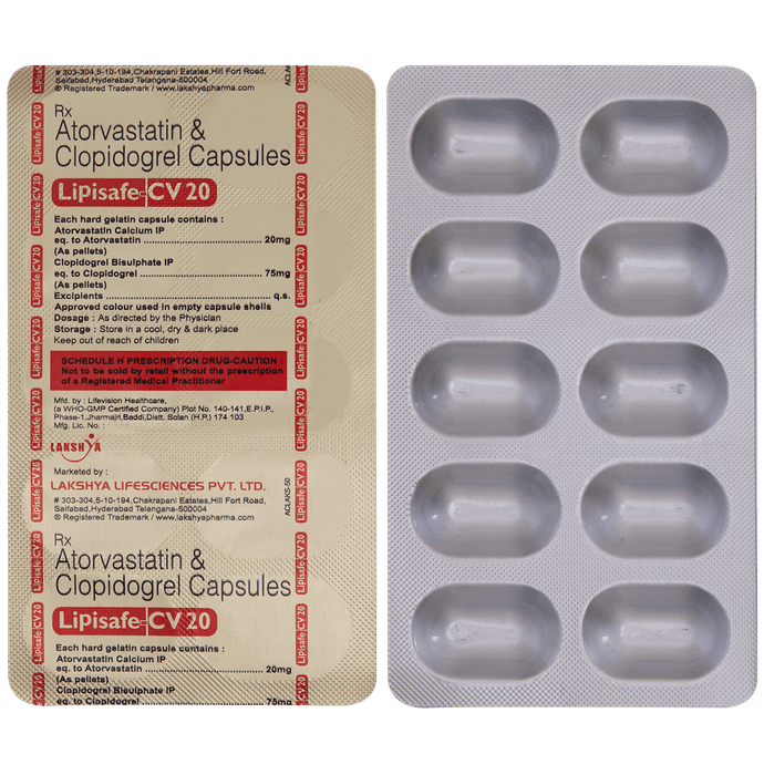 Lipisafe CV 20 Capsule - Classic Derma