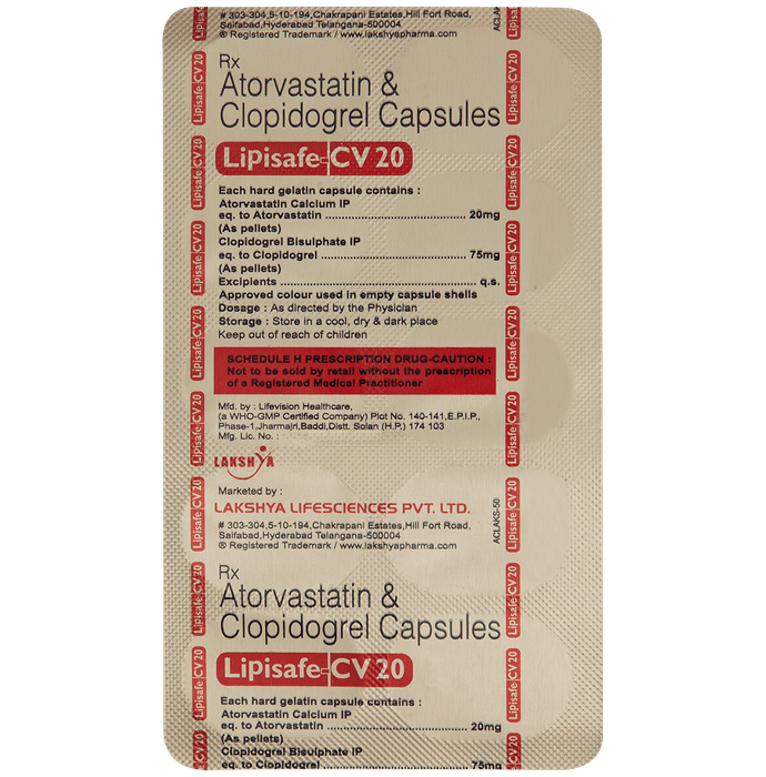 Lipisafe CV 20 Capsule