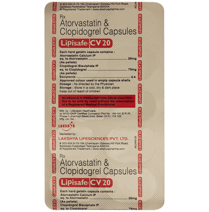 Lipisafe CV 20 Capsule