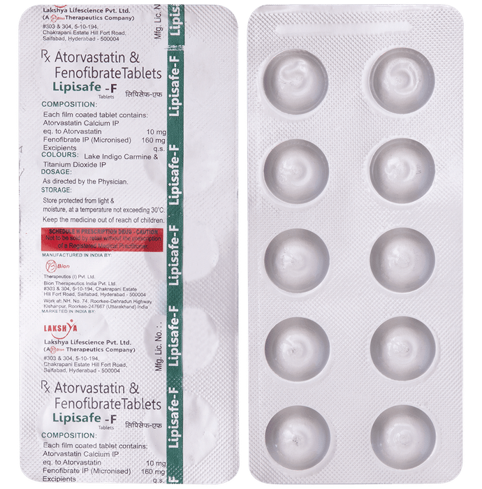 Lipisafe F Tablet - Classic Derma