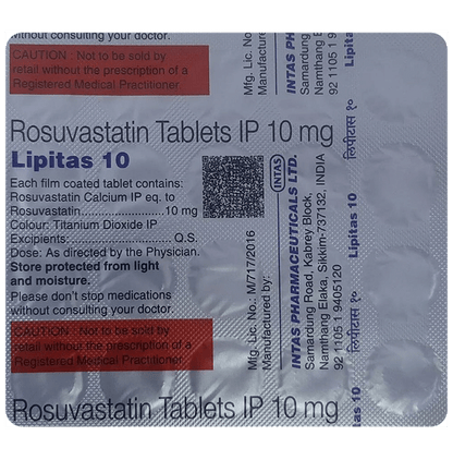 Lipitas 10 Tablet