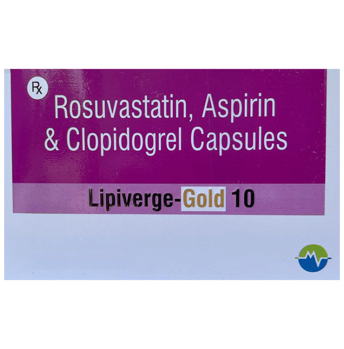 Lipiverge-Gold 10 Capsule - Classic Derma