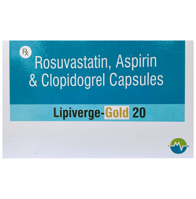 Lipiverge-Gold 20 Capsule - Classic Derma