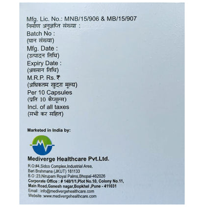 Lipiverge-Gold 20 Capsule