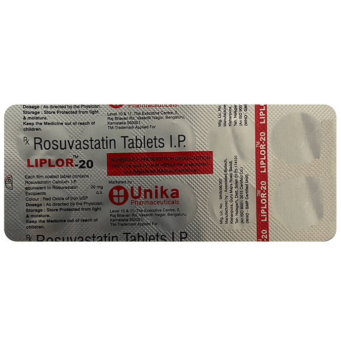 Liplor 20 Tablet