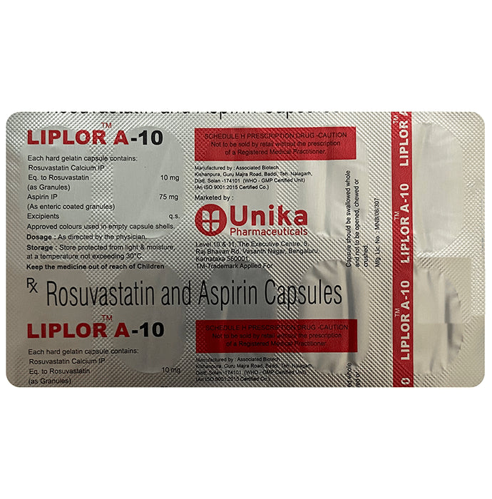 Liplor A 10 Capsule