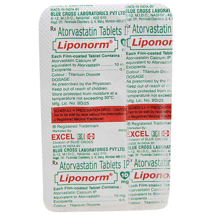 Liponorm 10mg Tablet