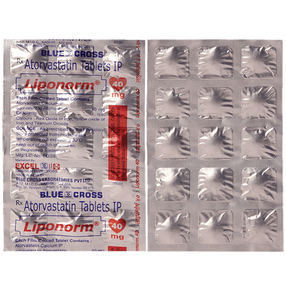 Liponorm 40mg Tablet - Classic Derma