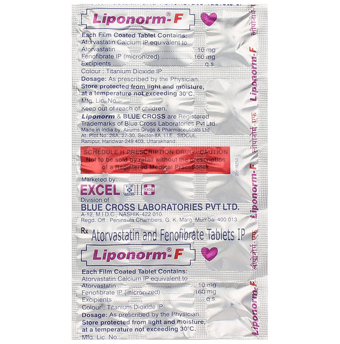 Liponorm F Tablet