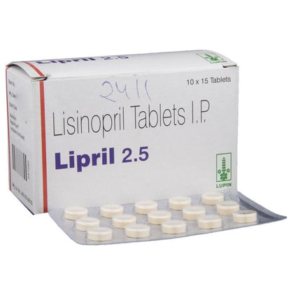 Lipril 2.5 Tablet - Classic Derma