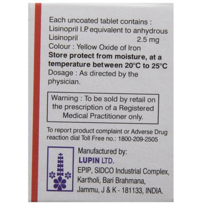 Lipril 2.5 Tablet