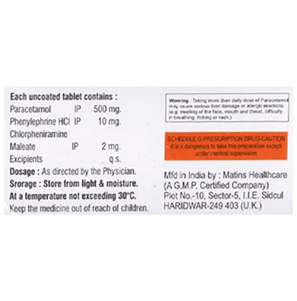Lit Cold Tablet