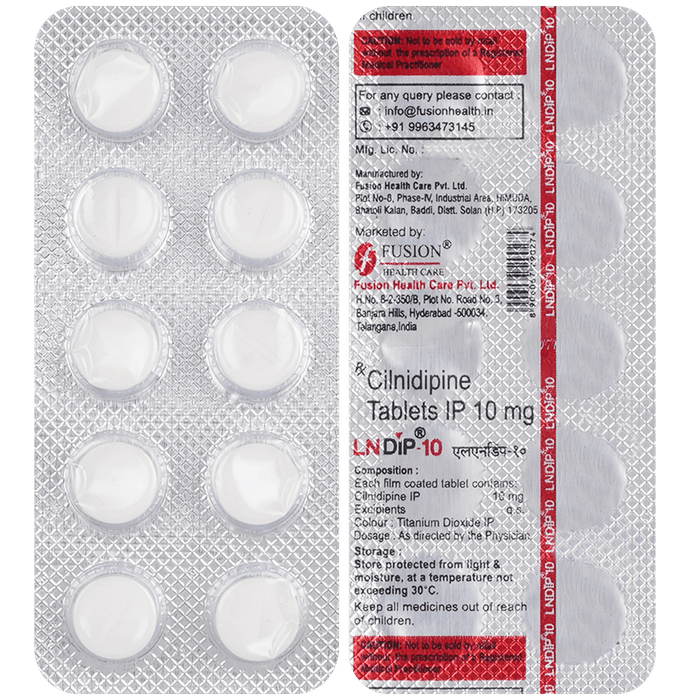 Lndip 10mg Tablet - Classic Derma