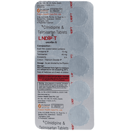 Lndip T 10mg/40mg Tablet