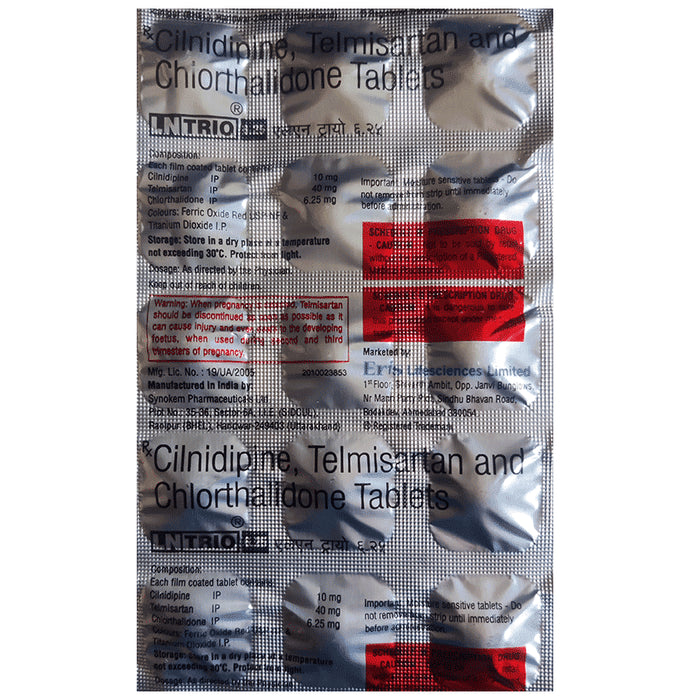Lntrio 6.25 Tablet